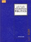 Who is Who in European Politics  cop.1990