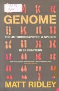 Ridley M., Genome. the autobiography of a species in 23 chapters  2004